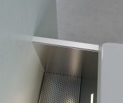 Polysan Nix Nerezová Vanová Kapsa, 170cm, Instalace Do Rohu