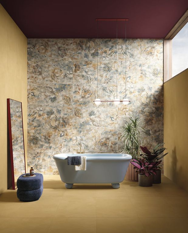 Realizace Květinový dekor Deceram Botanical 60x120cm