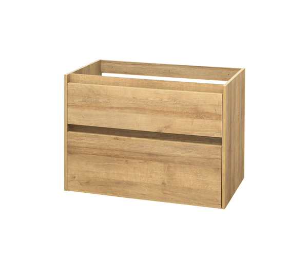 Mereo Opto, Koupelnová Skříňka 80 Cm, Dub Riviera