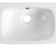 Aqualine Kia Keramické Umývátko 49x25cm, Bílá