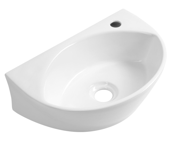 Aqualine Liza Keramické Umývátko 40x27cm, Bílá