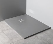 Gelco Mitia Sprchová Vanička Z Litého Mramoru, Obdélník 120x80cm, šedá