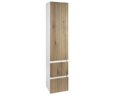Aqualine Paneda Strip Skříňka Vysoká 35x165x31cm, Levá/pravá, Dub Emporio