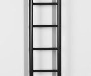 Sapho Dina Otopné Těleso 250x1680mm, černá Mat