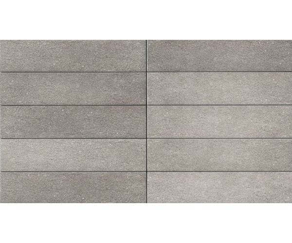 Dlažba jako cihla Cir Porta Nuova Perla 6.5x29 Mat. - šedá