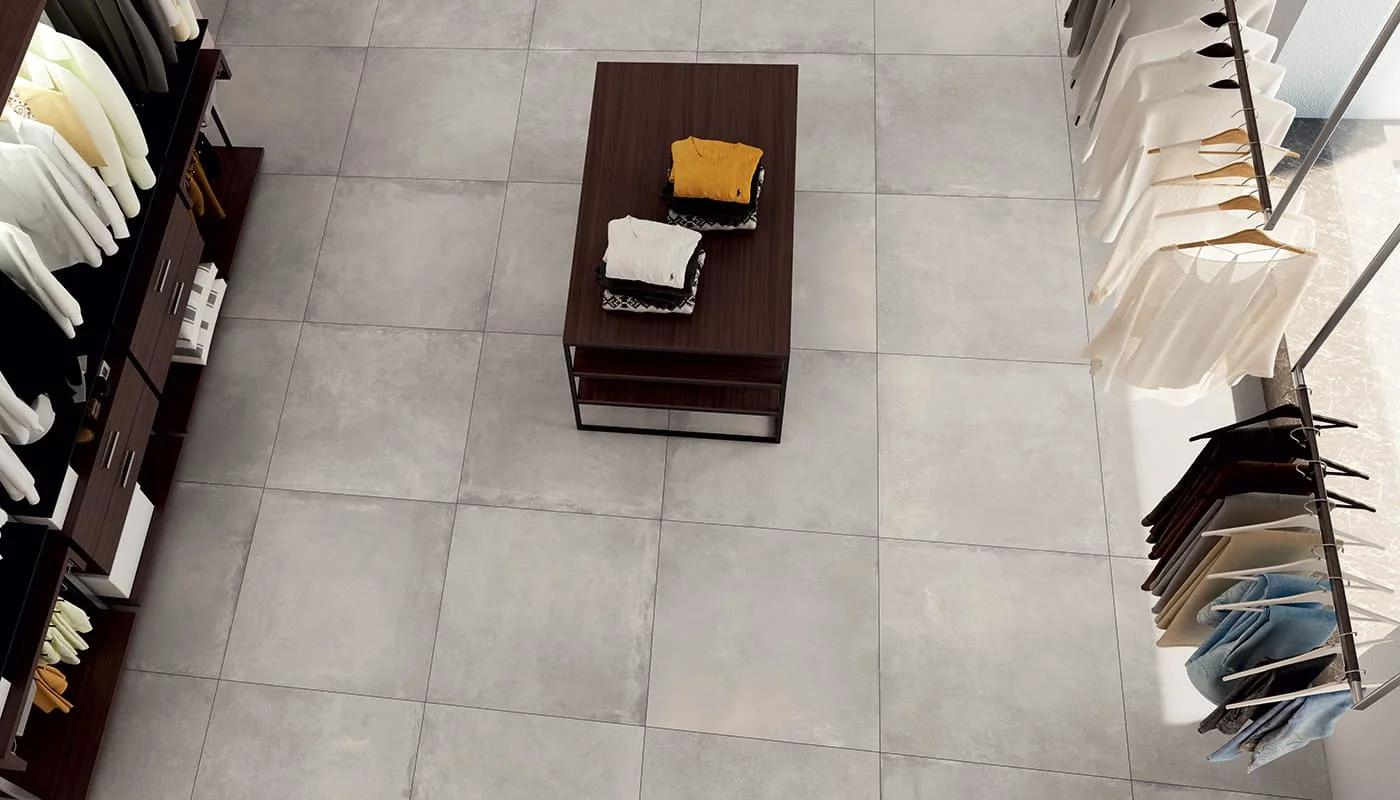 Dlažba jako kámen Sichenia Block Powder 60x60 Rett. - šedá