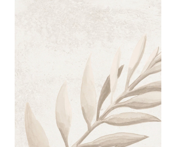 Retro dlažba Codicer Nusa Botanic Taupe 25x25
