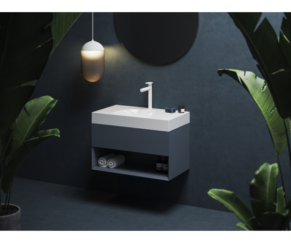 SD Lite 80 skříňka pod umyvadlo - SD Lite 80 skříňka pod umyvadlo Deepsea Blue