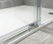 Gelco Luxor čtvercový Sprchový Kout 800x800mm, Rohový Vstup