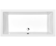 Polysan Deep Hluboká Sprchová Vanička, Obdélník 150x75x26cm, Bílá