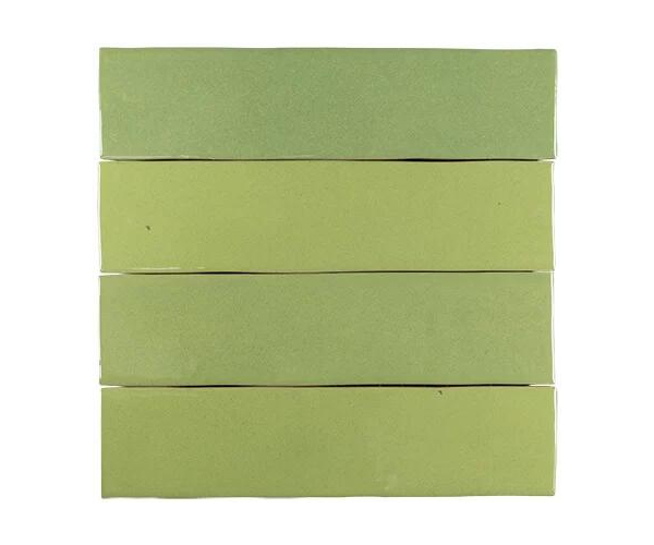 Retro obklad Cevica Zelij Verde Hierba 5x20 - zelená