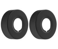 Sapho Rozeta G3/4", 60x20mm, černá Mat, Pár