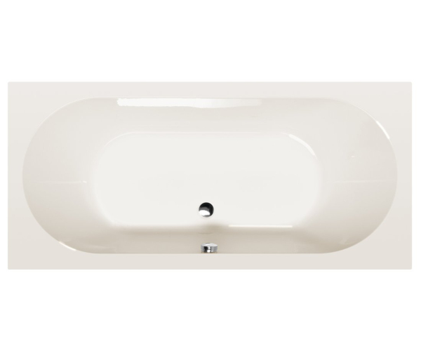 Polysan Levana Obdélníková Vana 170x80x39cm, Ivory