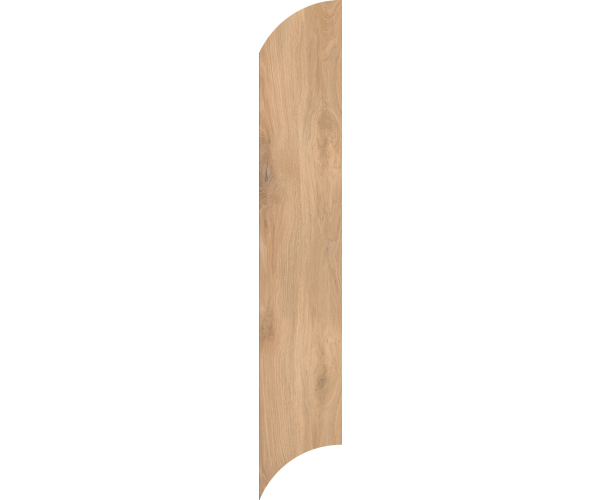 Dlažba jako dřevo Caesar Cocoon Glee Chevron Arch 20x120 Rett. - hnědá