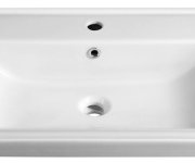 Aqualine Sava 80 Keramické Umyvadlo Nábytkové 80x46cm, Bílá