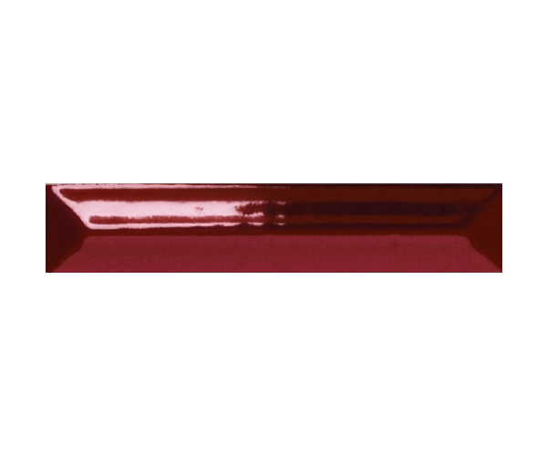 Retro listela Tonalite Diamante Listello Berlino Bordeaux 3x15 - vínová