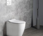 Isvea Sentimenti Wc Mísa Stojící, Rimless, 36x52 Cm, Spodní/zadní Odpad, Bílá