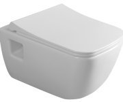 Cerastyle Walter Závěsná Wc Mísa, Rimless, 37x52,5cm, Bílá