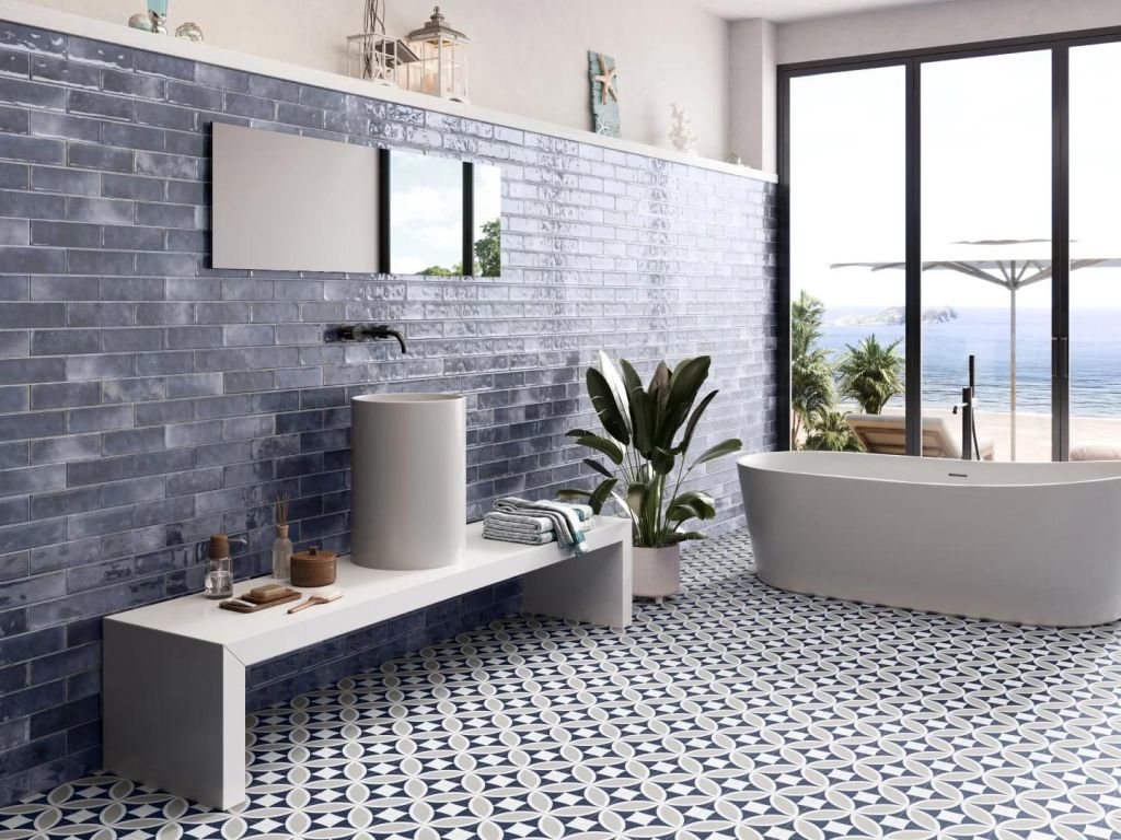Realizace 166 VOGUE DENIM PAVIMENTO OLIMPIA MIX 20X20 