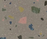 Dlažba jako terrazzo Cir Forever Color Terrazzo Grey 20x20 Matt. - šedá