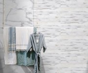 Dlažba jako mramor Codicer Vinca White Deco 33x66 - bílá