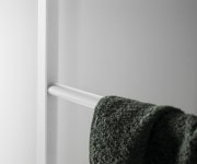 Sapho Ska Nástěnný Sušák Ručníků 600x1150x100mm, Bílá Mat