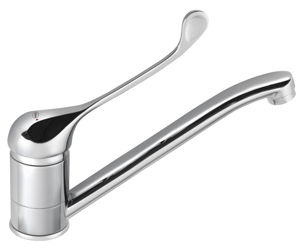 Bruckner Hoffer Stojánková Dřezová Baterie, Lékařská Páka, 221mm, Chrom