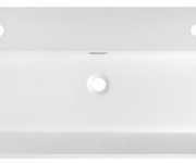 Sapho Aquatic Dvojumyvadlo, Litý Mramor, 120x46cm, Bílá