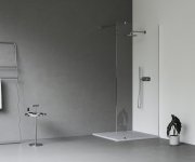 Sprchový kout Walk-In model Wall - Walk-In Wall Set 90, lesk+transparent GW9W70C0SZ1
