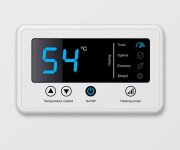 Thermex If Comfort Elektrický Bojler, Zásobník, 80 L, Wifi, Horizontální, Bílá