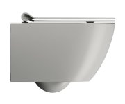 Gsi Pura Závěsná Wc Mísa, Swirlflush, 36x50cm, Cenere Dual-mat