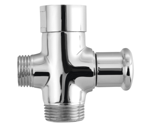 Aqualine Přepínač K Baterii F3/4"-m1/2"xm3/4", Chrom