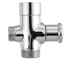 Aqualine Přepínač K Baterii F3/4"-m1/2"xm3/4", Chrom
