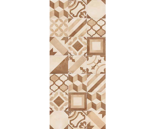Retro dlažba Marca Corona Terra Mix decori 20x20 vers. C 