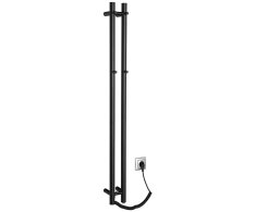 Sapho Papinado Elektrický Sušák Ručníků 109x1200mm, 40w, černá Mat