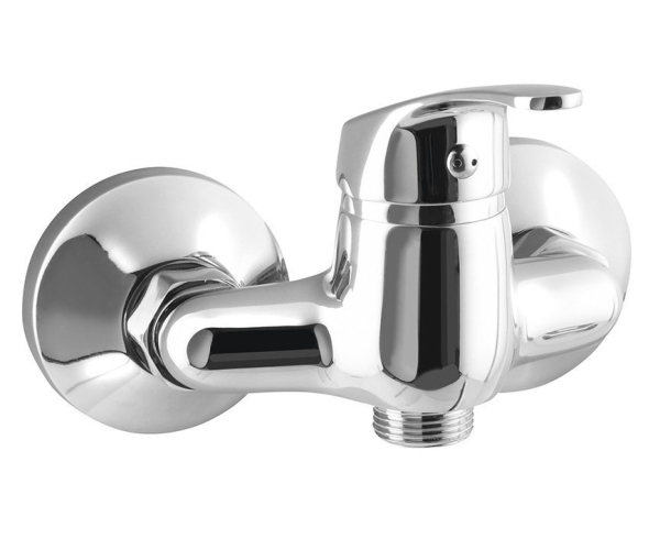 Aqualine 35 Nástěnná Baterie 3/4", Rozteč 100mm, Bez Ramínka, Chrom