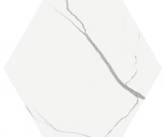 41zero42 Mate Esagona Bianco 22,5x19,5
