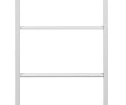 Sapho Ska Nástěnný Sušák Ručníků 450x1150x100mm, Bílá Mat