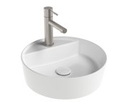 Umyvadlo Uni Slim 40 F - Umyvadlo Uni Slim F 40, s otvorem pro baterii, bez přepadu, bílá X01717
