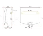 Tělo Průtokového Ohřívače HAKL Mk2-7 Kw - 2x16a PO-MK2-207