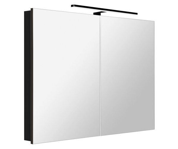 Sapho Greta Galerka S Led Osvětlením, 101x70x14cm, černá Mat
