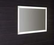 Sapho Flut Zrcadlo S Led Podsvícením 100x70cm, Bílá