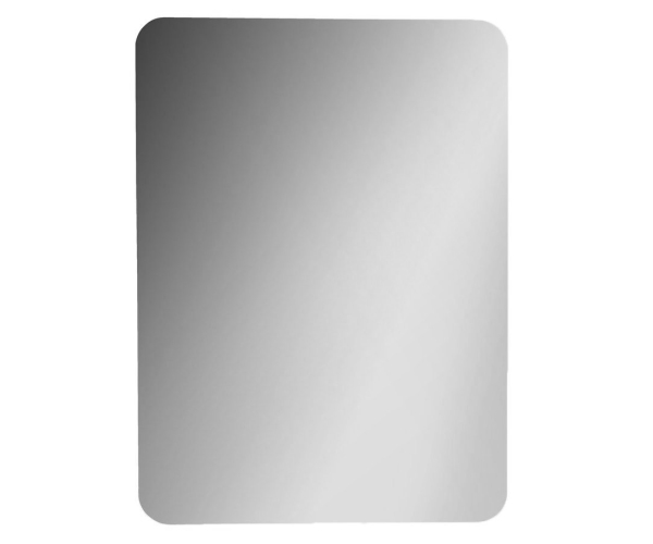 Sapho Ishape Zrcadlo S Broušenou Hranou 60x80cm, Zakulacené Rohy, Cu Free