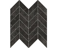 EdimaxAstor Concert Mosaico Chevron Black 30x31 Matt.