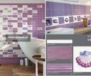 Retro obklad APE Mediterranean Purple 15x15 - fialová (skladem)