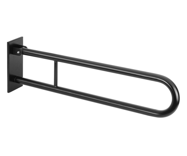 Sapho Handicap Madlo Sklopné 813mm, černá Mat