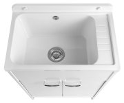 Aqualine Závěsná Výlevka 58x38cm, Plast Bílá