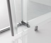 Polysan Thron Round Obdélníkový Sprchový Kout 1200x900mm, Kulaté Pojezdy