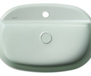 Isvea Infinity Oval Keramické Umyvadlo Na Desku, 60x40cm, Zelená Mint