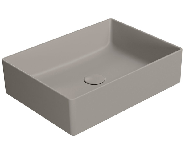 Gsi Kube X Keramické Umyvadlo Na Desku, 50x37cm, Tortora Mat